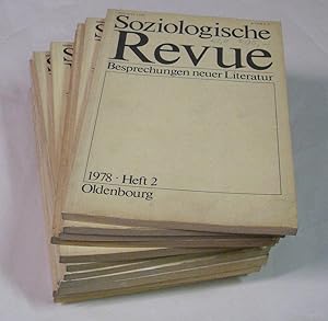 Soziologische Revue. Besprechungen neuer Literatur. - Kleines Konvolut mit 13 Heften, vorhanden s...
