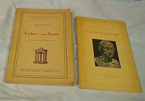 Lehre vom Staat. Erläutert und übersetzt von Karl Atzert. - Von der Freundschaft. Mit Beilagen au...