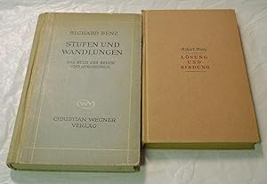 Stufen und Wandlungen. Das Buch der Reden und Aphorismen. - Beigelegt: Lösung und Bindung. Proble...