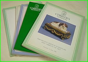 Christi's London/Monaco. - Five auction catalogues: 1. Old Master and English Pictures (Friday 22...