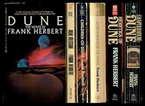 THE GREAT DUNE TRILOGY: Dune; Dune Messiah; Children of Dune - with - THE SECOND GREAT DUNE TRILO...