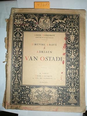 L'oeuvre grave de Adriaen van Ostade