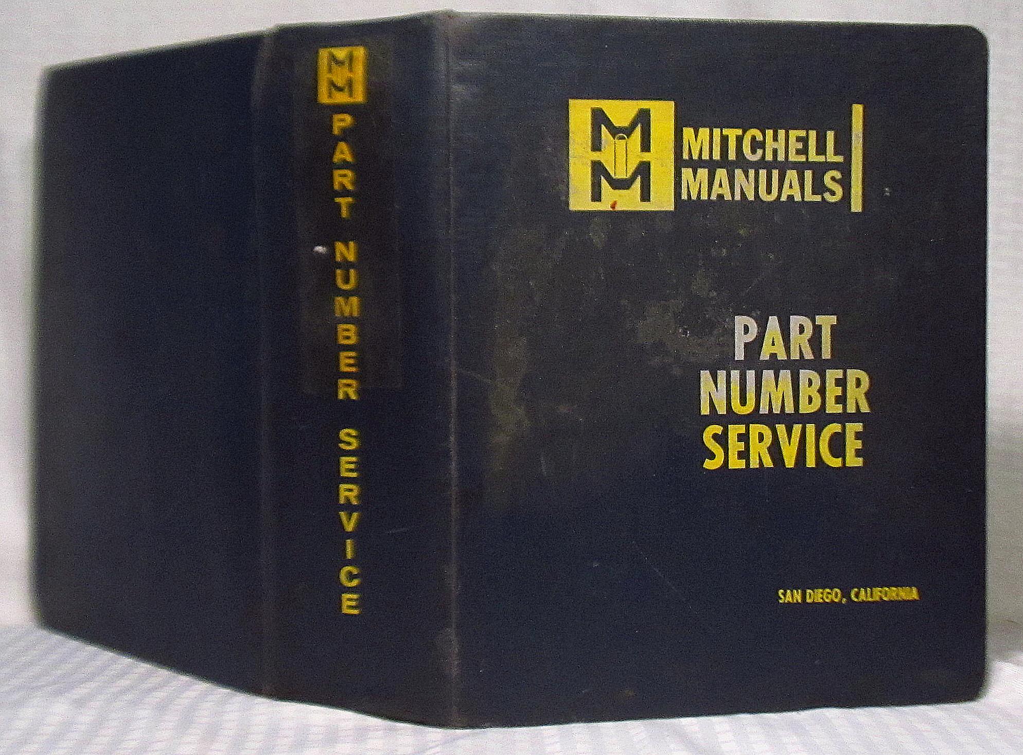 Part Number Service (Cadillac - GM Parts Division 1966 ...