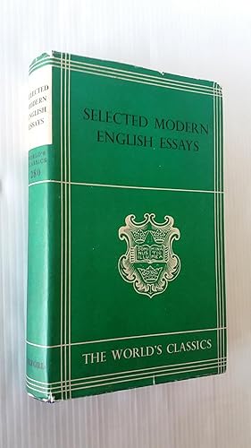 Selected Essays (Oxford Worlds Classics)