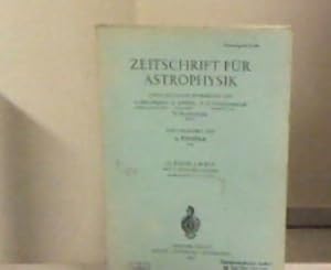 Zeitschrift für Astrophysik. 55. Band, 1. Heft.