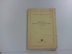 Annali del Seminario di Studi dell' Europa Orientale. Sezione Linguistico-Filologica II. 1984