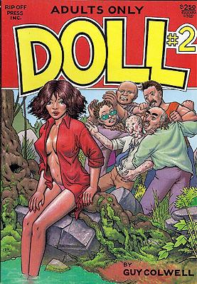 Further Adventures of Doll 1989 RIP OFF PRESS /& Kitchen Sink GUY COLWELL