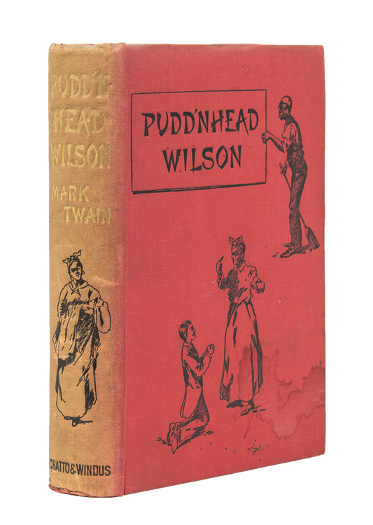 Pudd'nhead Wilson. A Tale by Mark Twain - Clemens, Samuel Langhorne