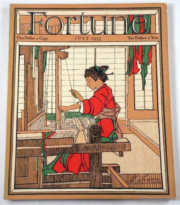 Fortune Magazine. July 1933 - Volume VII, Number 7 by Fortune Magazine ...