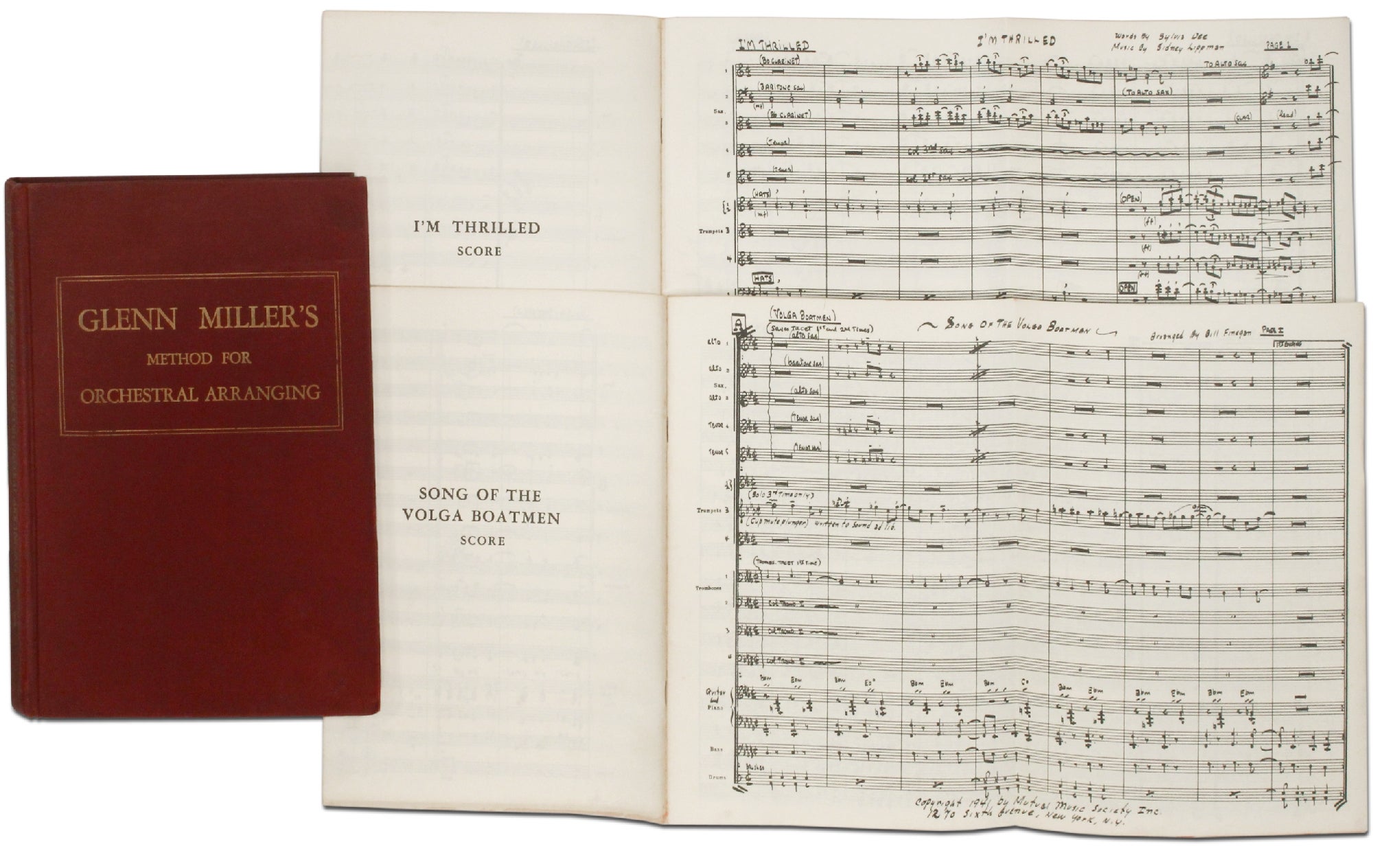 Glenn Miller's Method for Orchestral Arranging by MILLER, Glenn: Good Hardcover (1943) | Between the Covers-Rare Books, Inc. ABAA Glenn Miller's Method for Orchestral Arranging by MILLER, Glenn: Good Hardcover (1943) | Between the Covers-Rare Books, Inc. ABAA