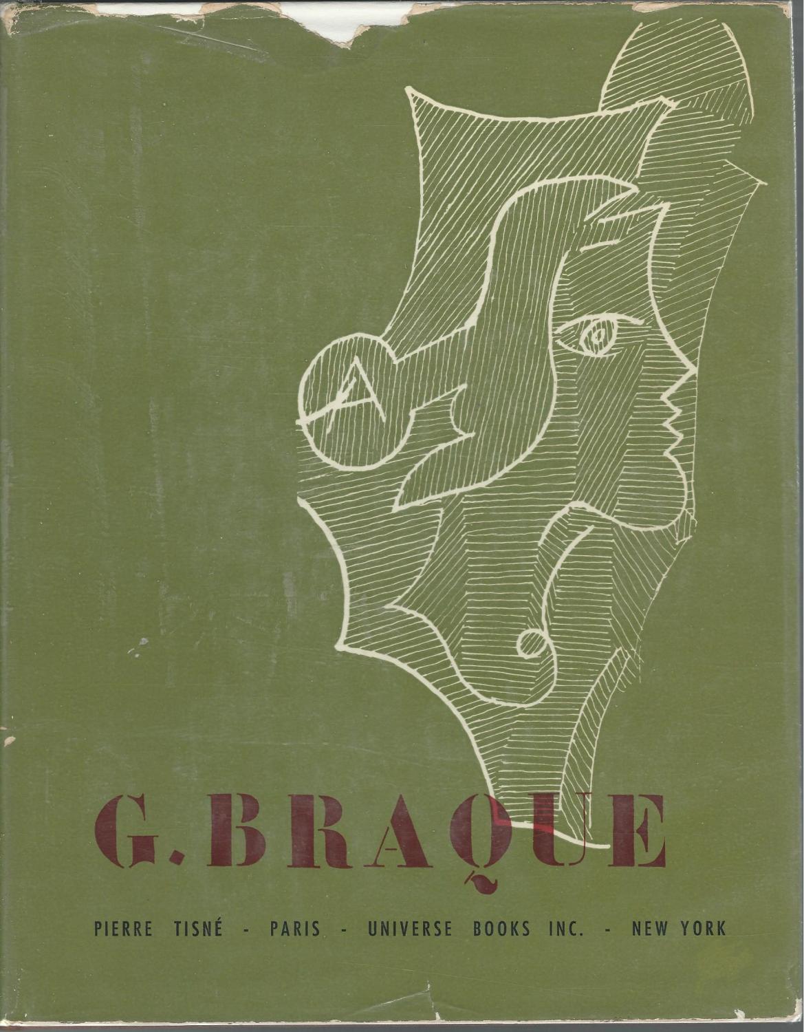 136 tavole 1956 G Editions Tisné Braque BRAQUE Testo di Maurice Gieure 