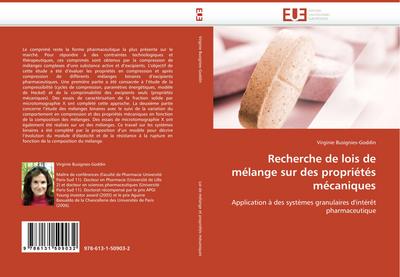 Recherche de Lois de Mélange Sur Des Propriétés Mécaniques - Busignies-Goddin-V