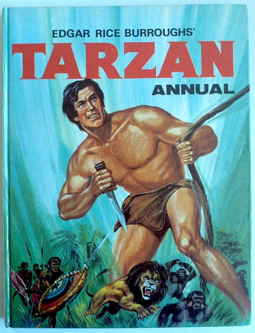 Tarzan Annual 1969 Hardback By Edgar Rice Burroughs Very Good Hardcover 1969 1st Edition
