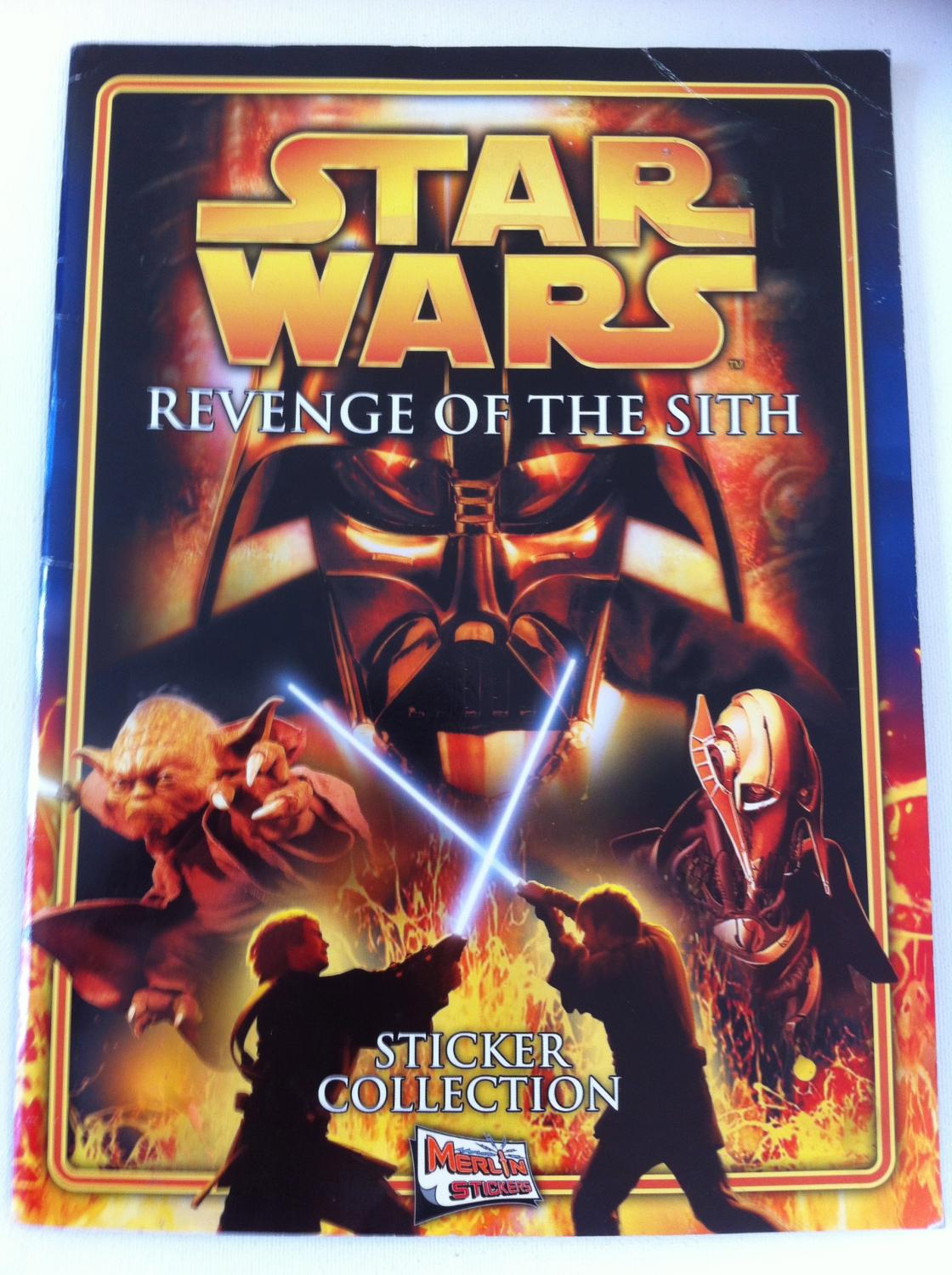 Star Wars Revenge of the SithLoose stickers large selectionMerlin 2005 