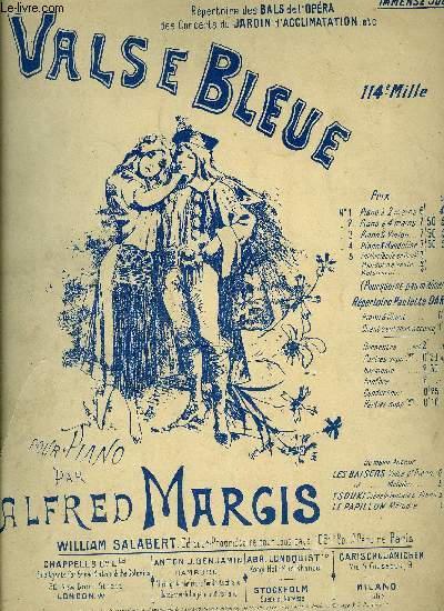 VALSE BLEUE by MARGIS Alfred: Sheet Music | Le-Livre