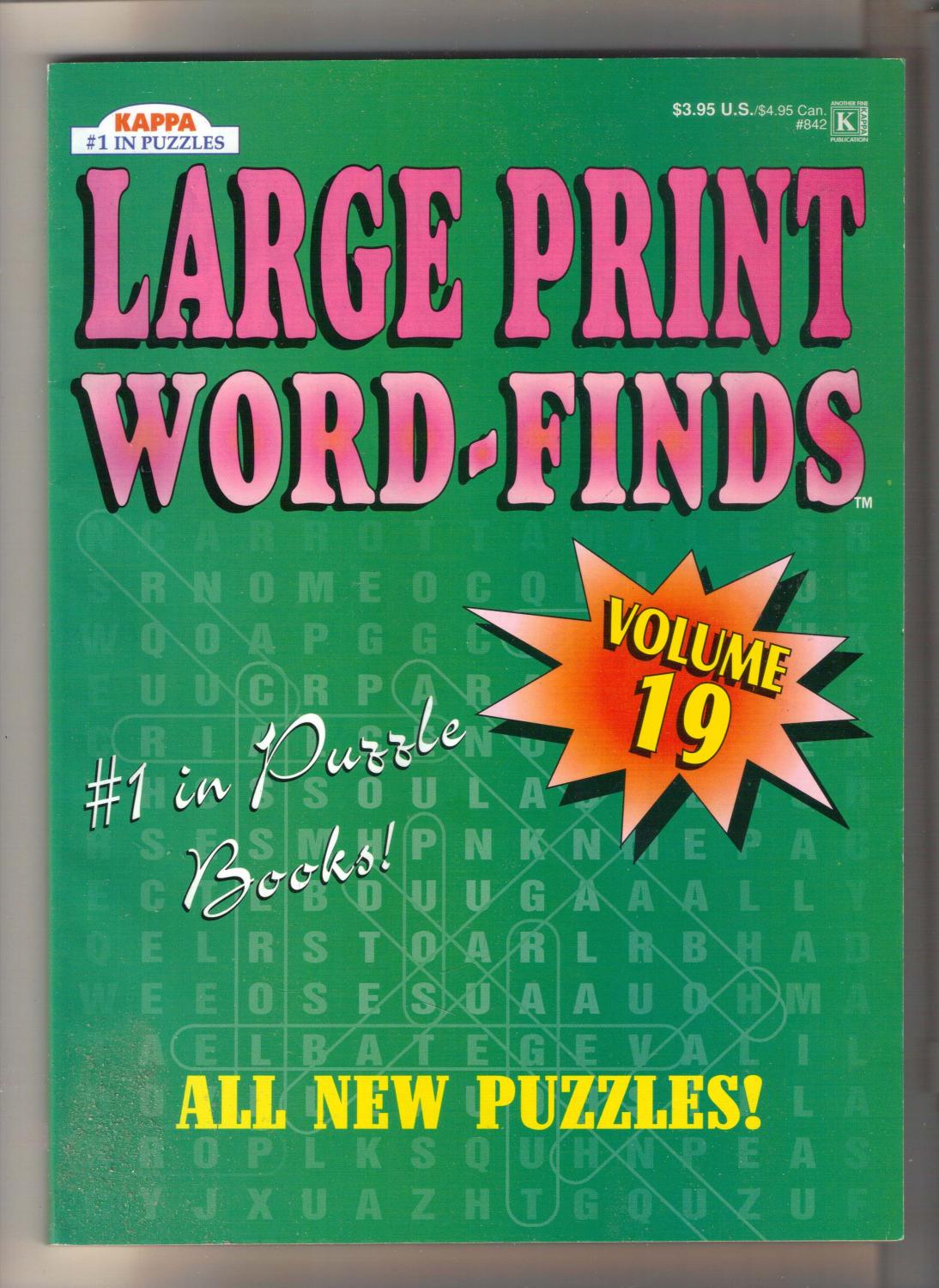Kappa Print Word / Volume 19 2004 / vintage. by staff; (2004) 1st Edition Magazine&nbsp;/&nbsp;Periodical Singularity Rare & Fine