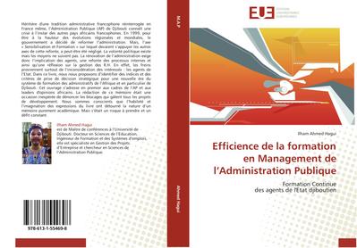 Efficience de la Formation En Management de L Administration Publique - Hagui-I