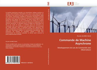 Commande de Machine Asynchrone : Développement de Lois de Commande avec Observateurs - Ricardo Alvarez Salas