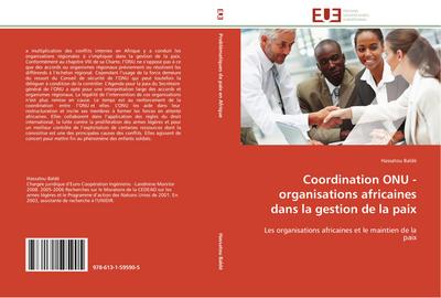 Coordination Onu - Organisations Africaines Dans La Gestion de la Paix - Balde-H