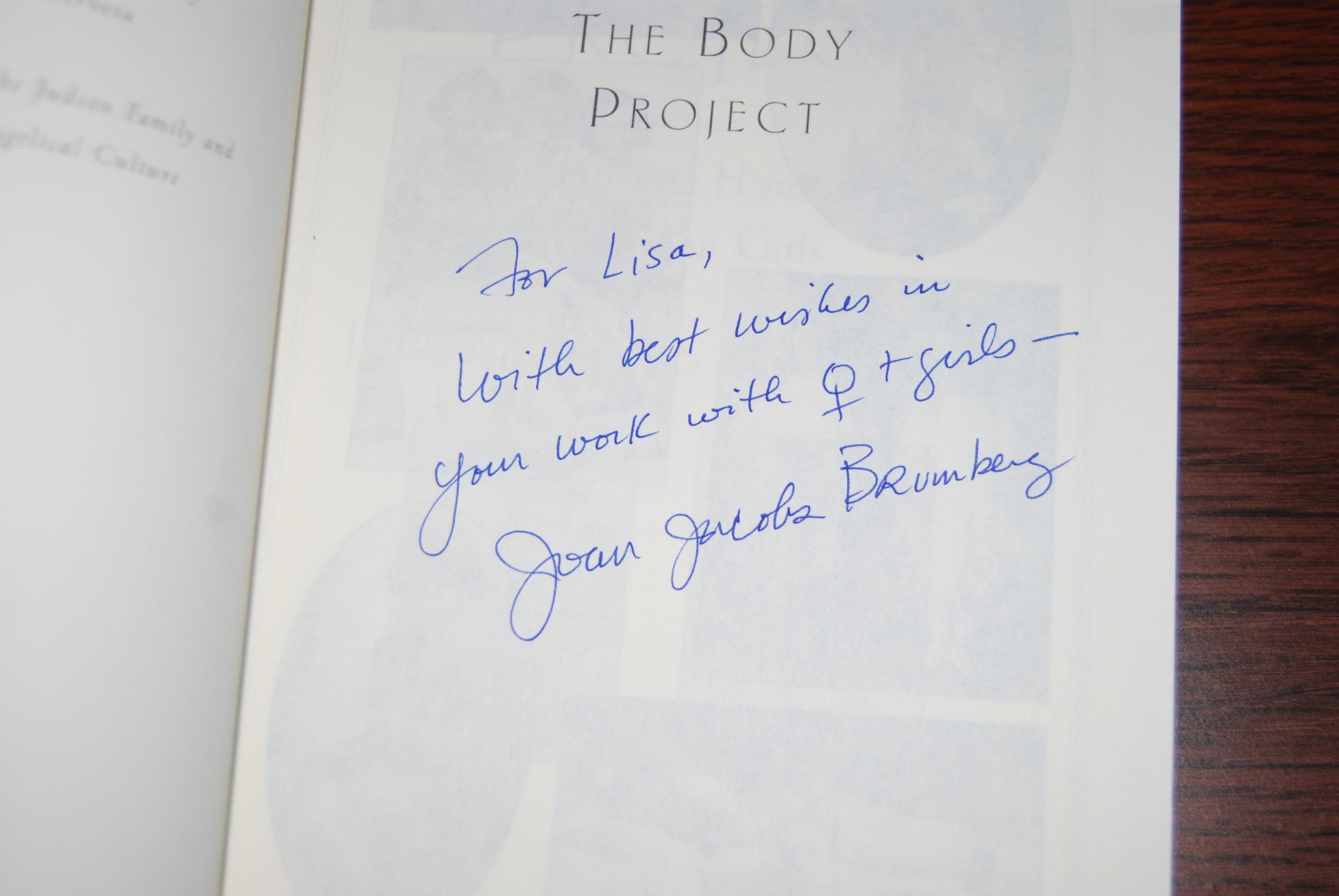 The Body Project: An Intimate History of American Girls de Brumberg ...