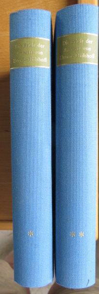 Die Briefe der Annette von Droste-Hülshoff. Gesamtausgabe. 2 (zwei) Bände. Reprografischer Nachdruck der 1. Auflage, Jena 1944 - Kemminghausen, Karl Schulte (Hrsg.)