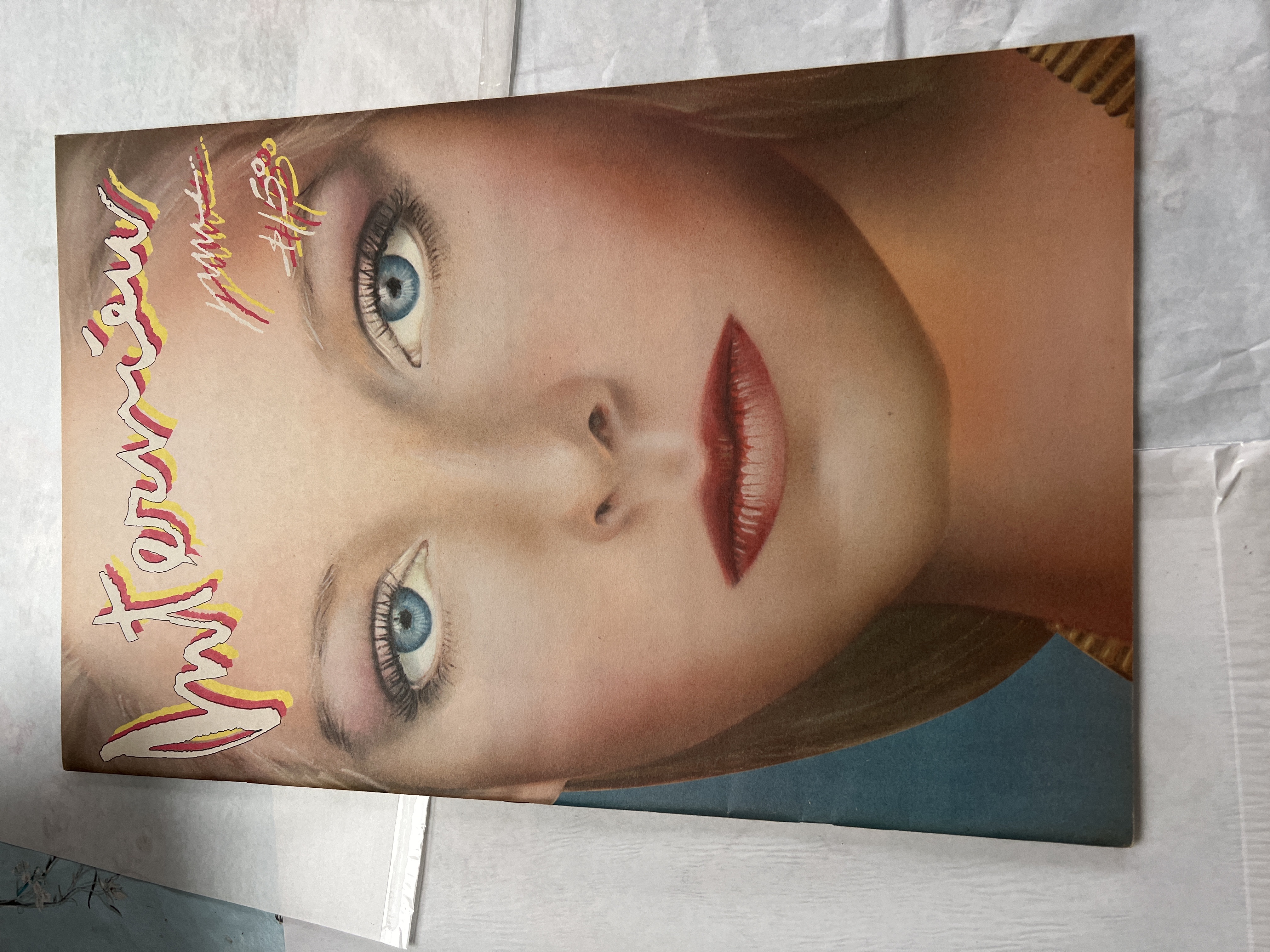 Andy Warhol's Interview magazine. June 1980. Volume X