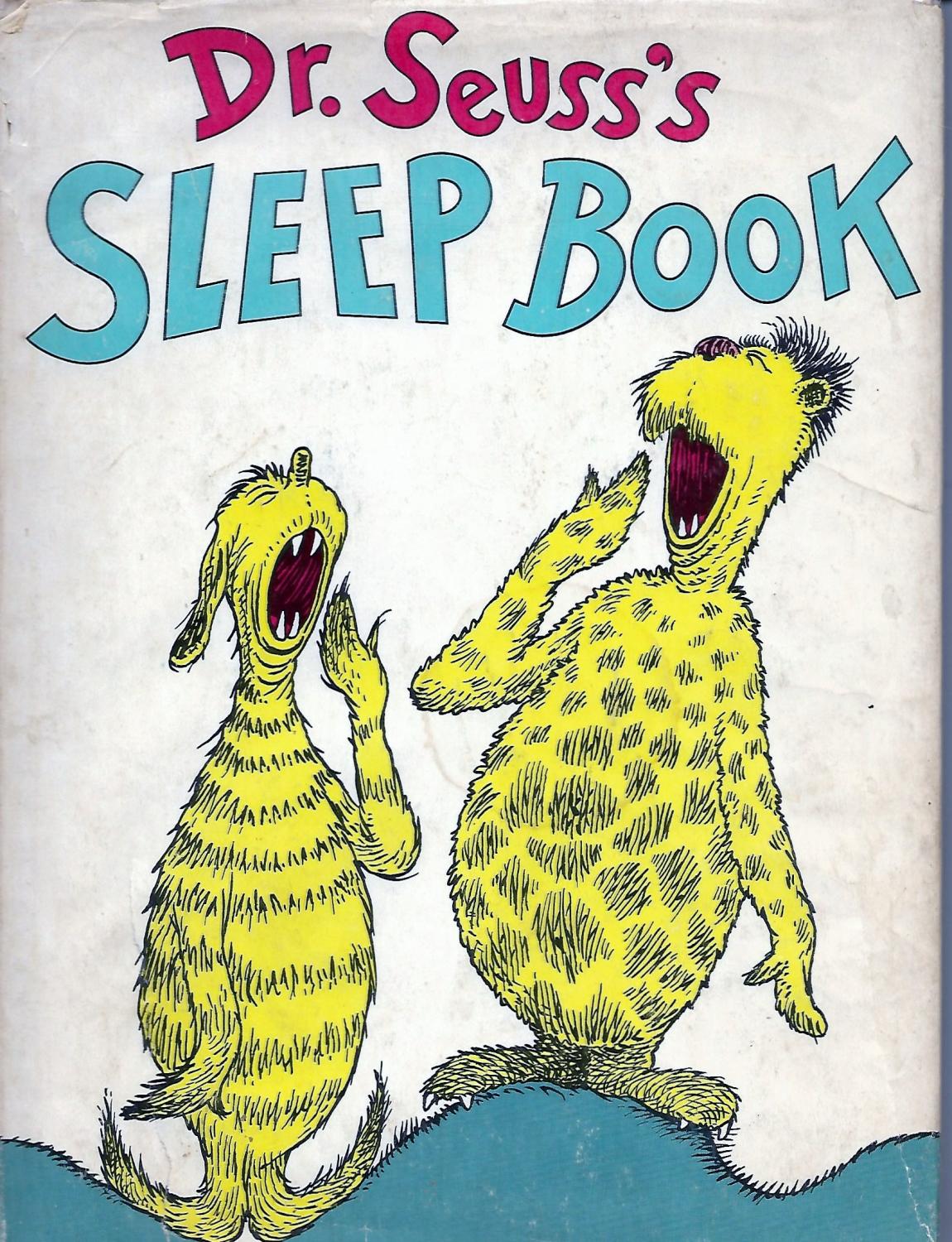 The Sleep Book by Dr. Seuss Very Good Hardcover (1962) First Edition Linda's Rare Books