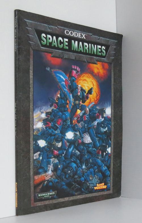 Warhammer 40,000 WH40K-Space Marine Codex-Softback-Retro 1999 2nd Edicion 