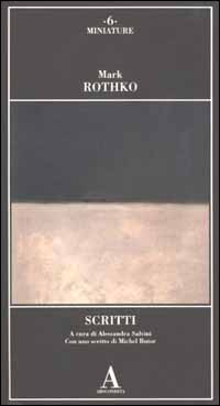 Scritti. - Rothko,Mark.