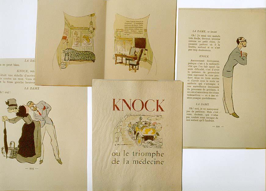 KNOCK OU LE TRIOMPHE DE LA MÉDECINE par ROMAINS Jules: Très bon état