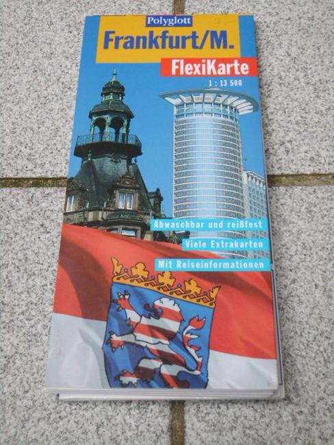 Frankfurt, M. (1:13 500) Textautor:, Polyglott-FlexiKarte - Braunger, Manfred