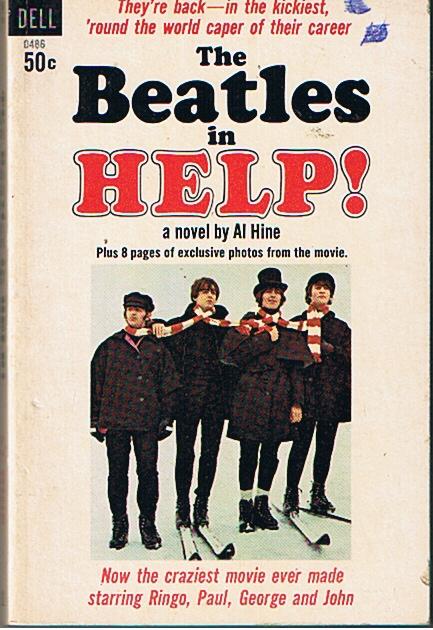 Help The Beatles In Help De Al Hine Very Good Paperback 1965 Film Tv Tie In Sugen Co