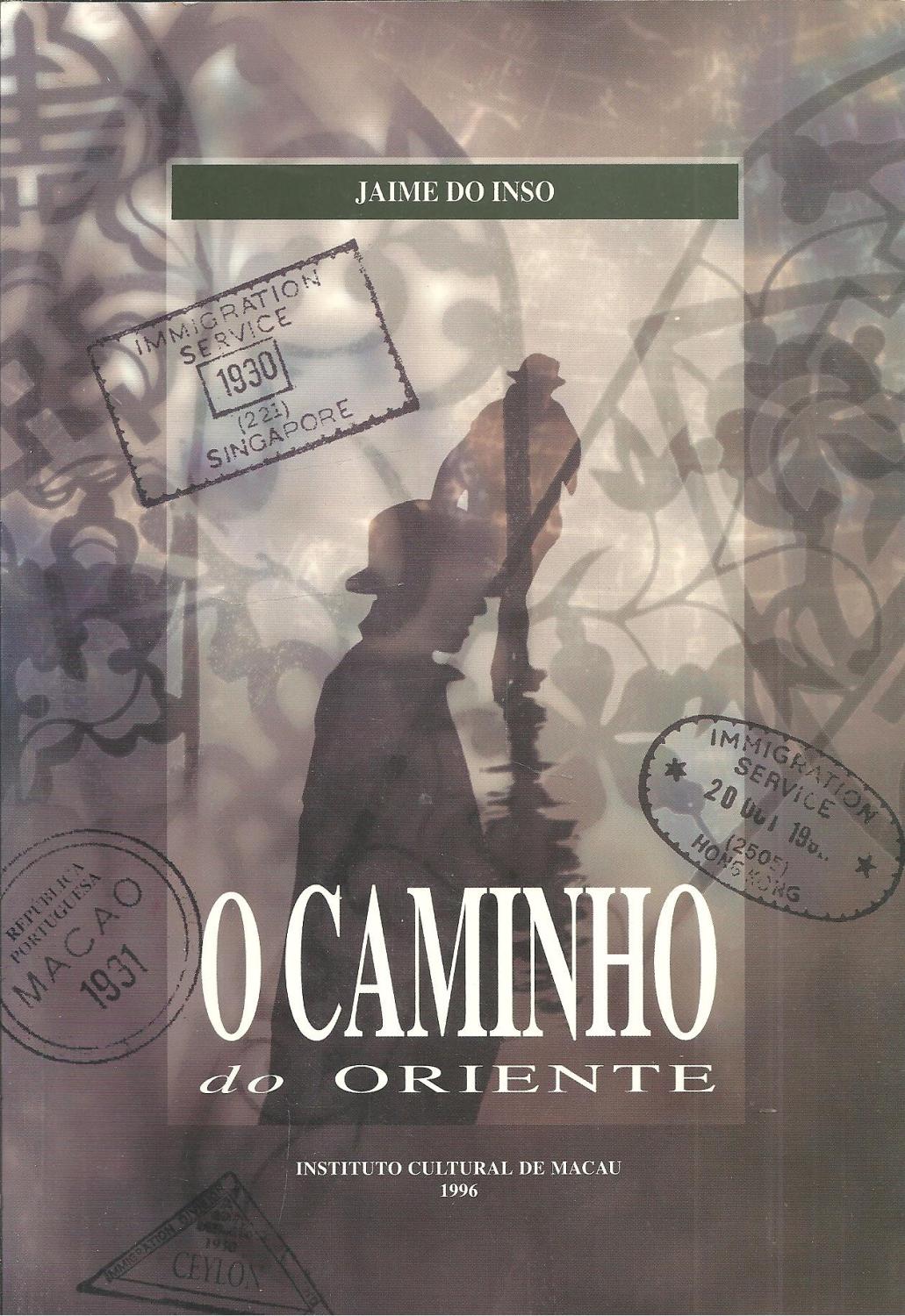 O CAMINHO DO ORIENTE - INSO, Jaime do (1880 - 1967)