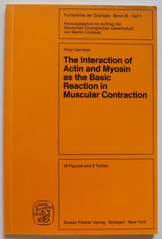 Fortschritte der Zoologie. Bd. 25, H. 1. With 18 Figures and 8 Tables - Dancker, Peter