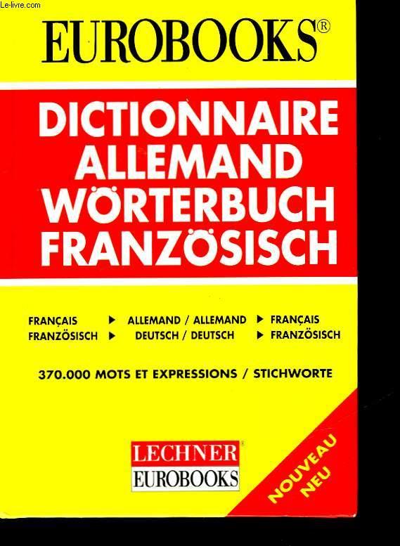 EUROBOOKS - DICTIONNAIRE ALLEMAND - COLLECTIF