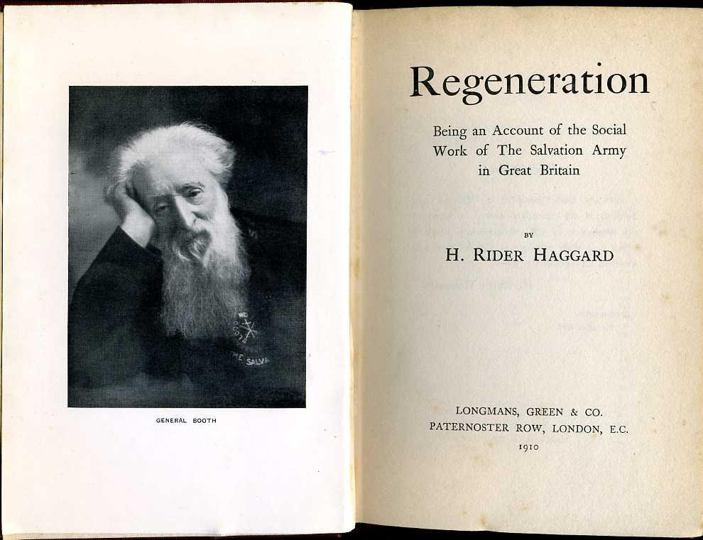 Regeneration - Rider-Haggard, H.