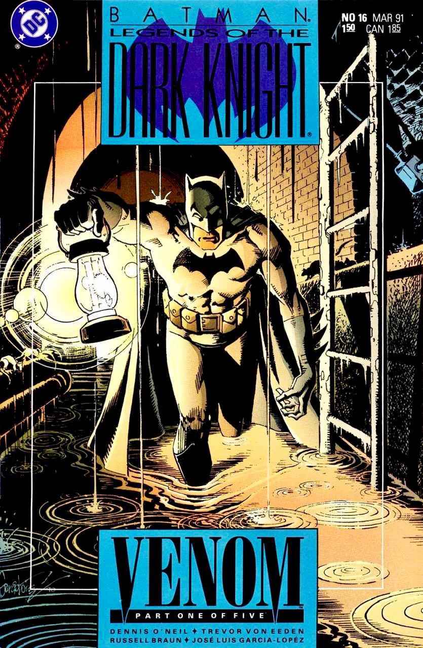 Batman Legends of the Dark Knight #18 ORIGINAL Vintage 1991 DC Comics Venom Pt 3 