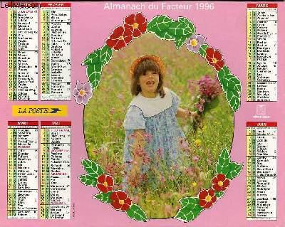 Calendrier Almanach du facteur, Année 1996, Paysages, Montagne - Le grenier  de Mimi