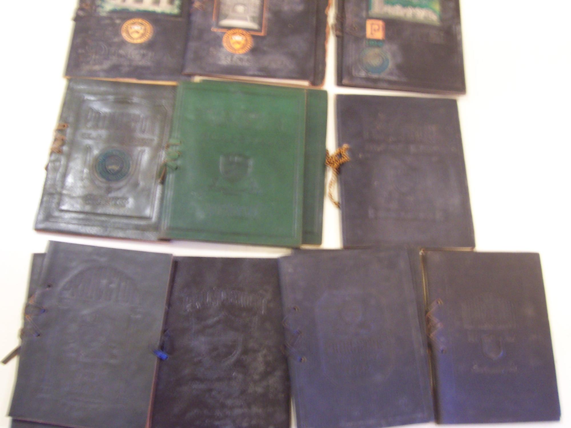 1311----1923 Princeton leather commencement week book