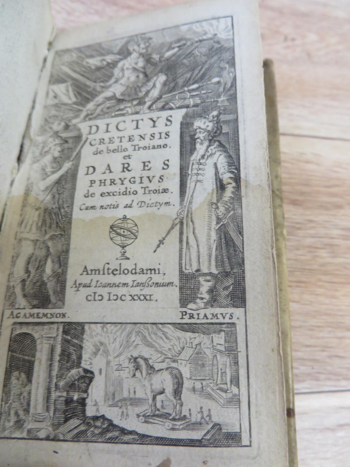 Dictys Cretensis de bello Trojano et Dares Phrygius de excidio Trojae ...
