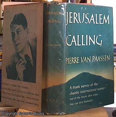 Jerusalem Calling - Van Paassen, Pierre