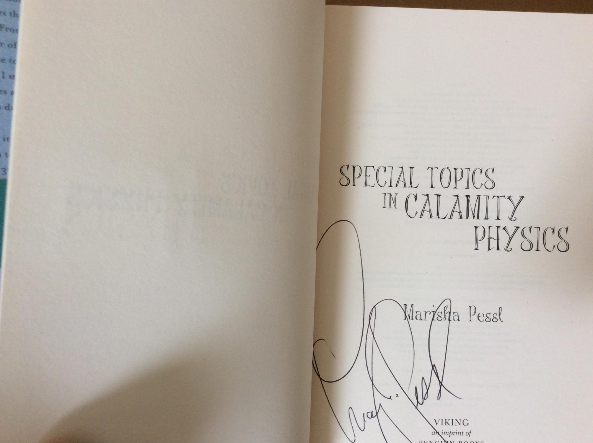 calamity physics novel calamity physics novel