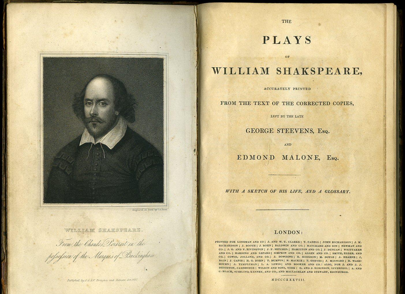 The Plays Of William Shakespeare Accurately Printed From The Text Of The Corrected Copies With