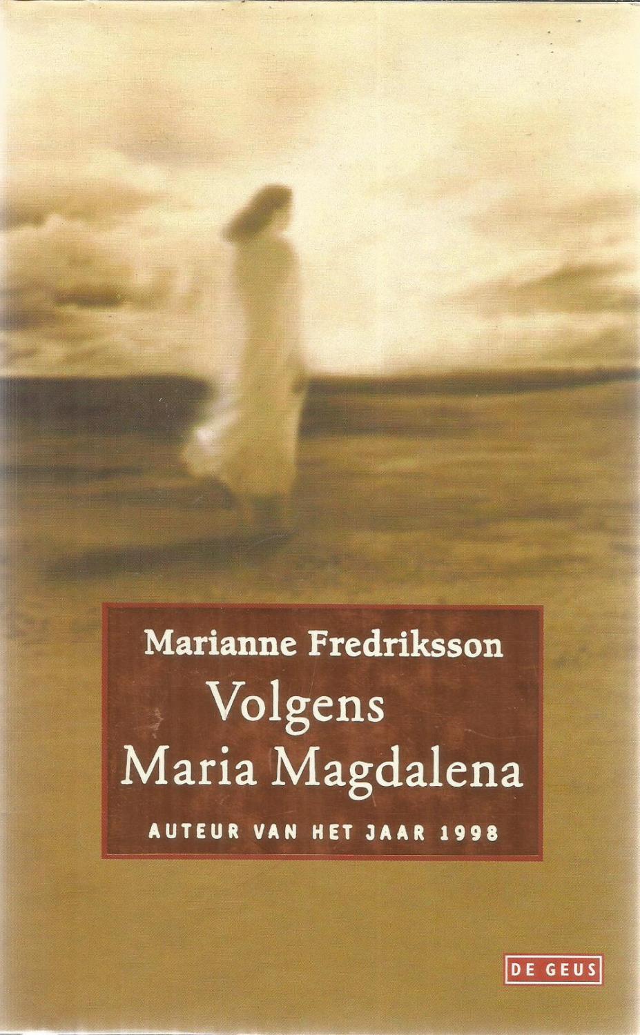 Volgens Maria Magdalena - Fredriksson, Marianne