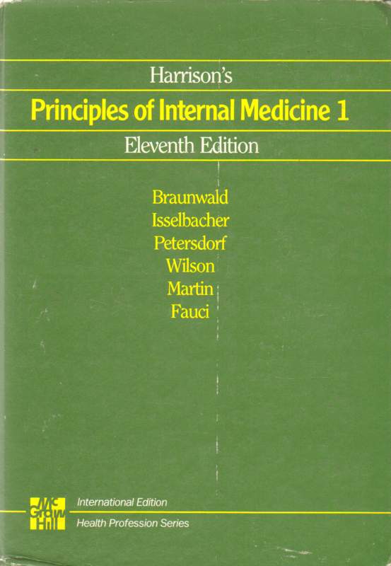 Harrison's Principles of Internal Medicine . Zwei Bände, - Braunwald, Eugene