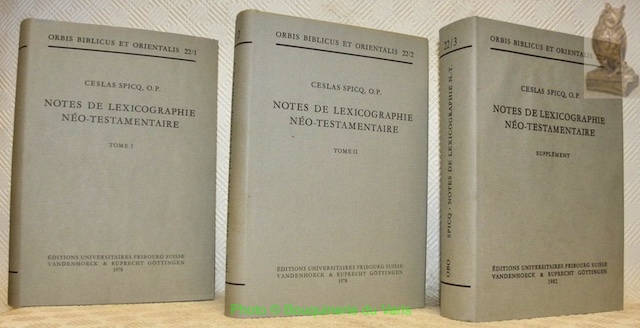 Notes de lexicographie néotestamentaire. Supplément. Collection