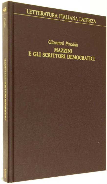 Abebooks MAZZINI E GLI SCRITTORI DEMOCRATICI.: