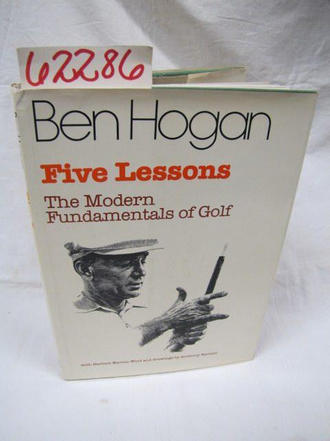 Five Lessons the Modern Fundamentals of Golf VG Hogan, Ben [ ] [Hardcover]