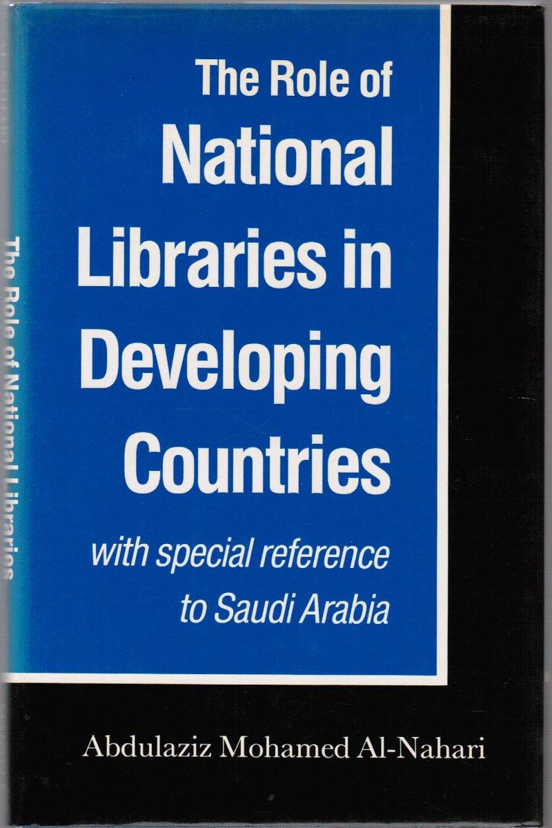 The Role of National Libraries in Developing Countries with Special ...