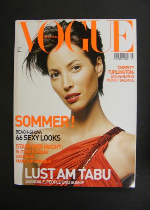 Vogue Deutsch Heft 5/2001- Sommer! - Lust am Tabu u. a. by Runge, Bernd ...